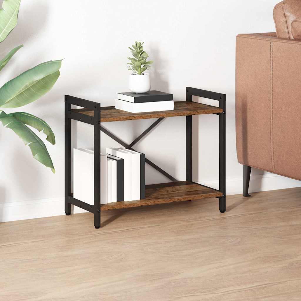 vidaXL Bücherregal Altholz 60 x 30 x 48,5 cm Holzwerkstoff