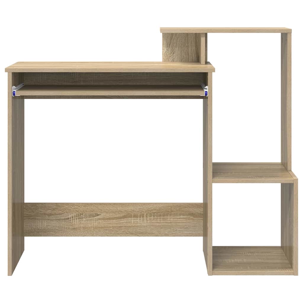 vidaXL Schreibtisch Sonoma-Eiche 106 x 41 x 88.5 cm Holzwerkstoff - Image 6