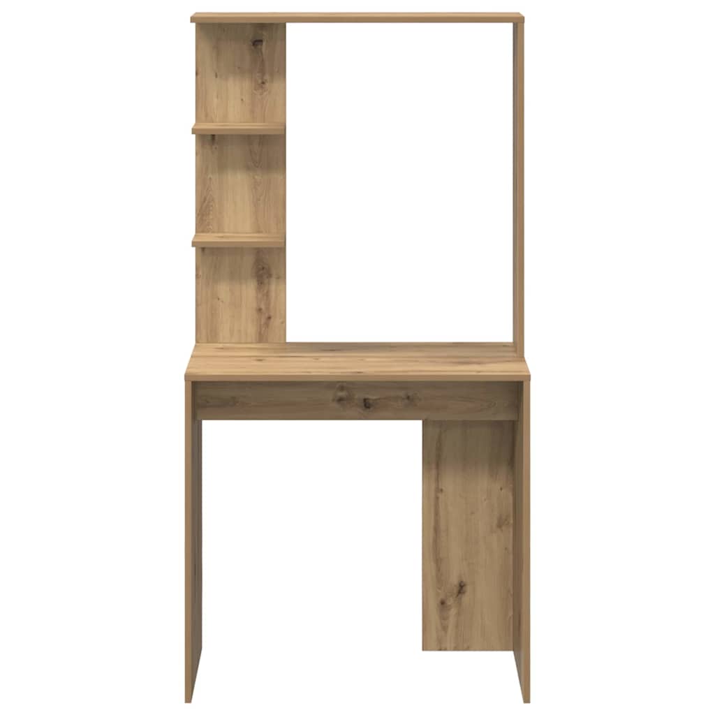 vidaXL Schreibtisch Artisan-Eiche 78,5 x 37 x 154,5 cm Holzwerkstoff - Image 5