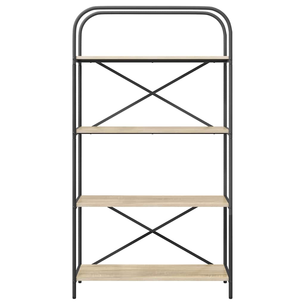 vidaXL Regal Sonoma-Eiche 80 x 30 x 146 cm Holzwerkstoff - Image 5