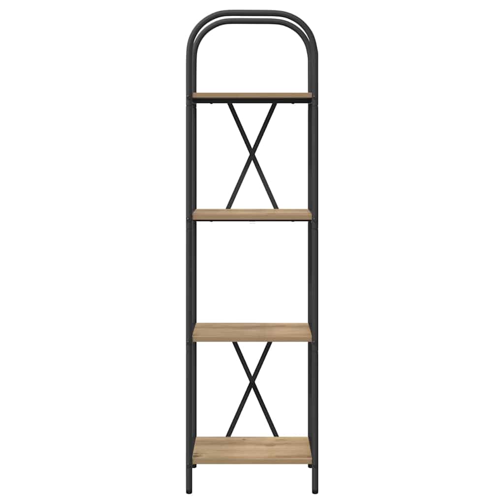 vidaXL Regal Artisan-Eiche 40 x 30 x 146 cm Holzwerkstoff - Image 5