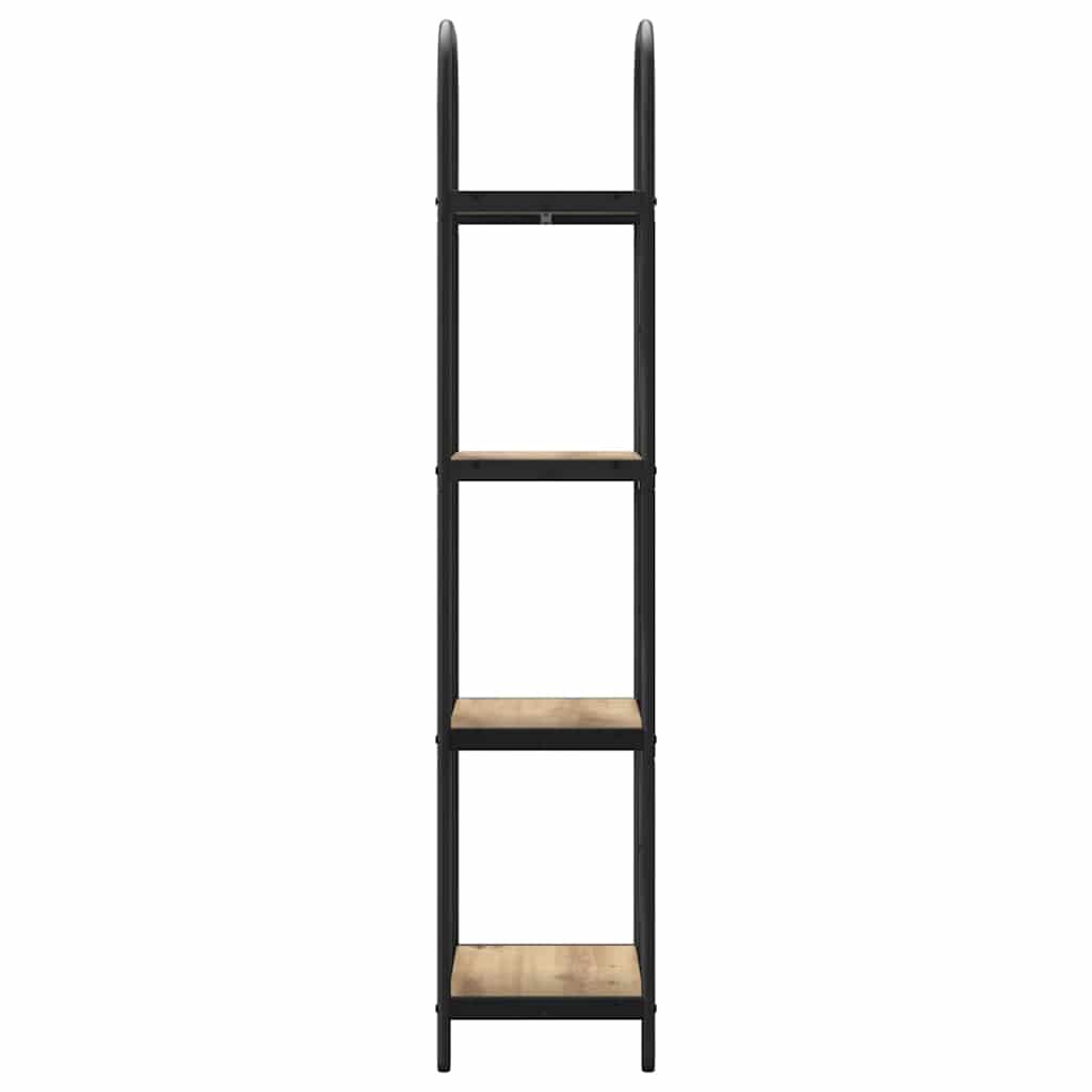 vidaXL Regal Artisan-Eiche 40 x 30 x 146 cm Holzwerkstoff - Image 6