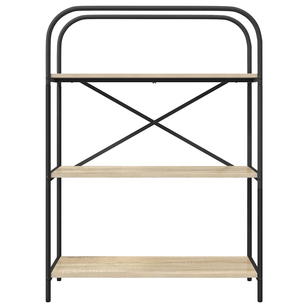vidaXL Regal Sonoma-Eiche 80 x 30 x 109 cm Holzwerkstoff - Image 5