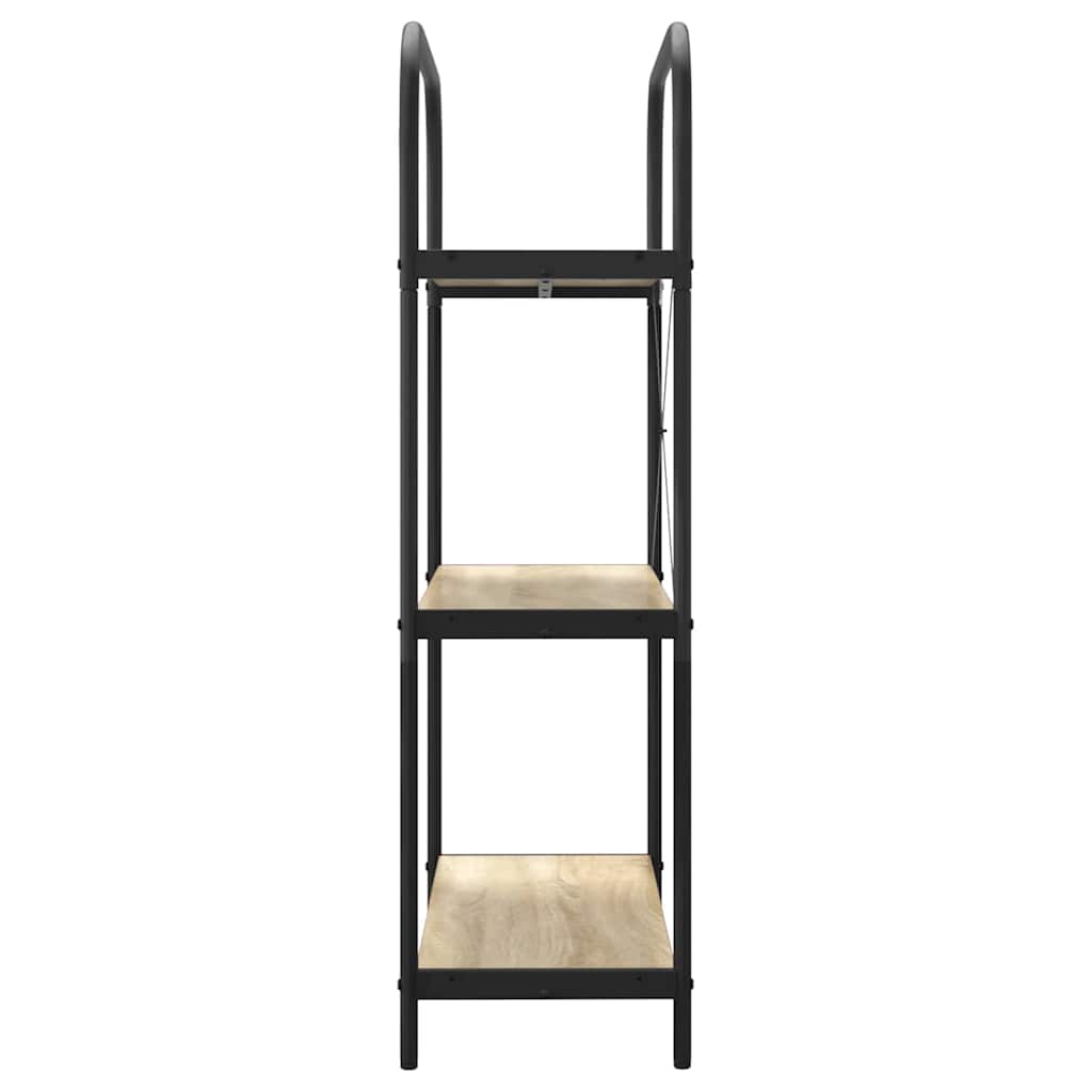 vidaXL Regal Sonoma-Eiche 80 x 30 x 109 cm Holzwerkstoff - Image 6