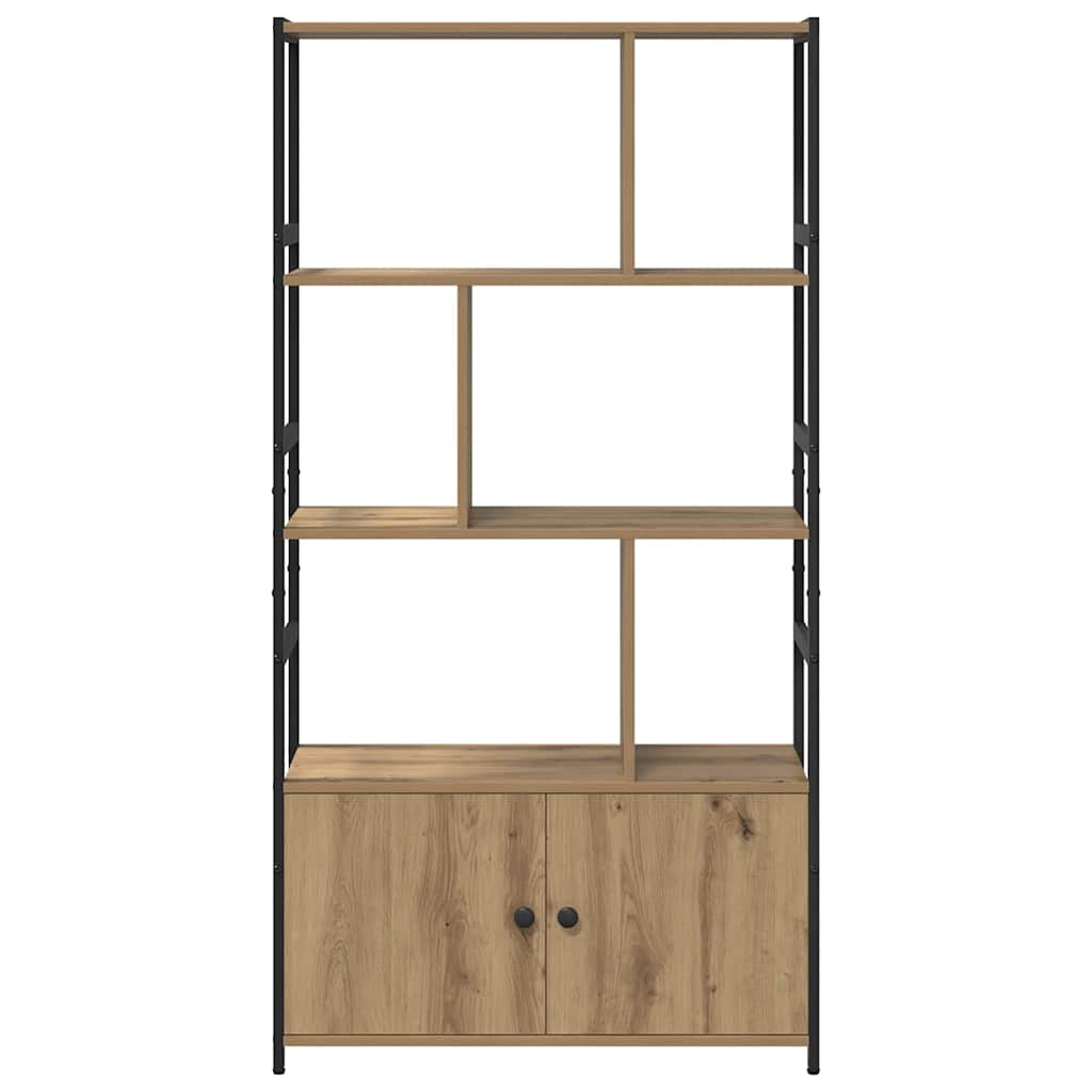 vidaXL Regal Artisan-Eiche 80 x 30 x 155,5 cm Holzwerkstoff - Image 6