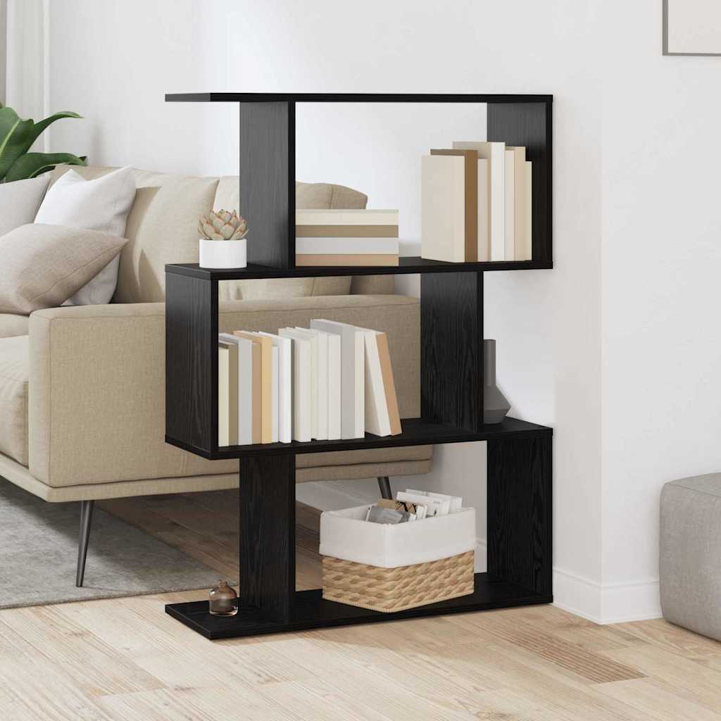 vidaXL Bücherregal Grau 70 x 14 x 97 cm Holzwerkstoff