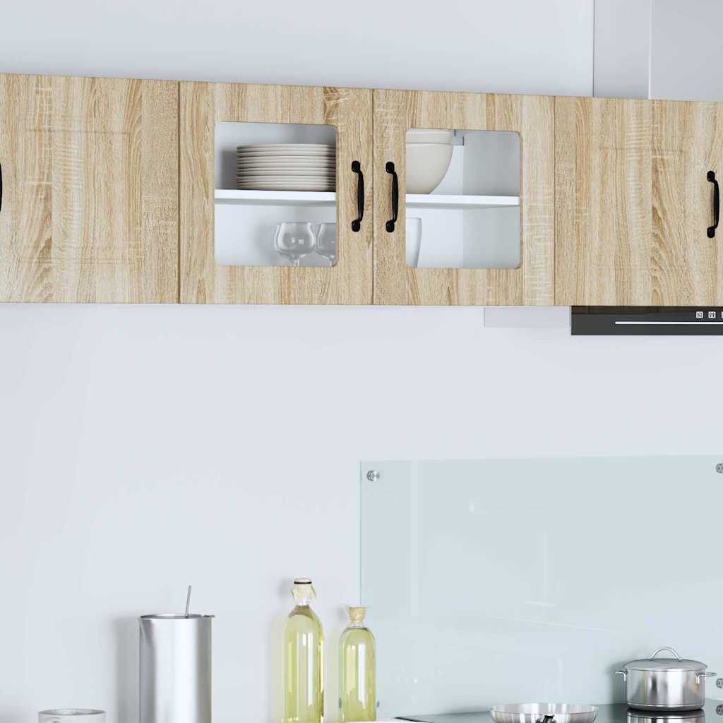 vidaXL Küchenschrank Sonoma-Eiche 80 x 31 x 40 cm Holzwerkstoff