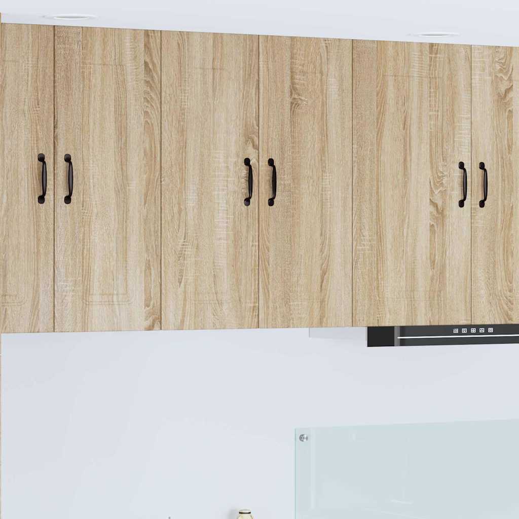 vidaXL Küchenwandschrank Sonoma-Eiche 60 x 31 x 80 cm Holzwerkstoff