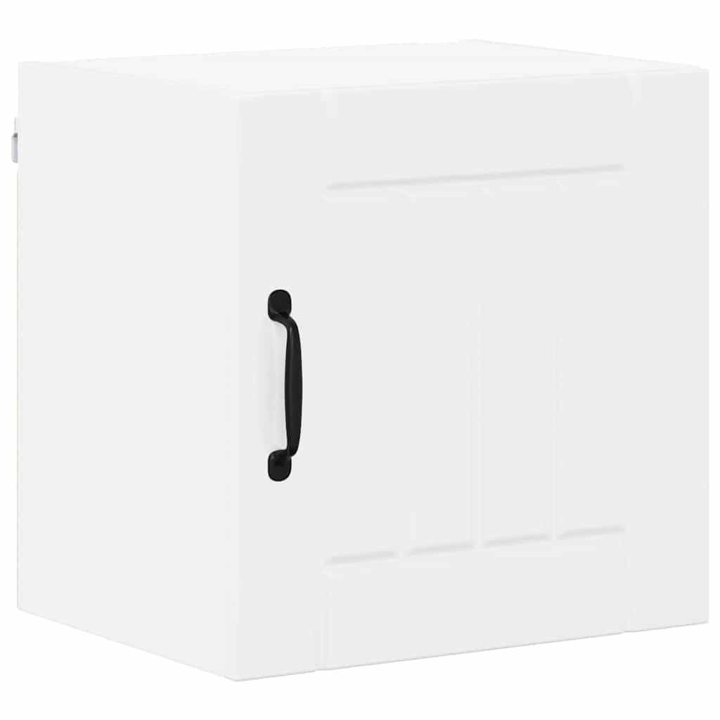 vidaXL Küchenschrank mit Regal 2 pcs Hochglanz Weiß 40 x 31 x 40 cm - Image 5