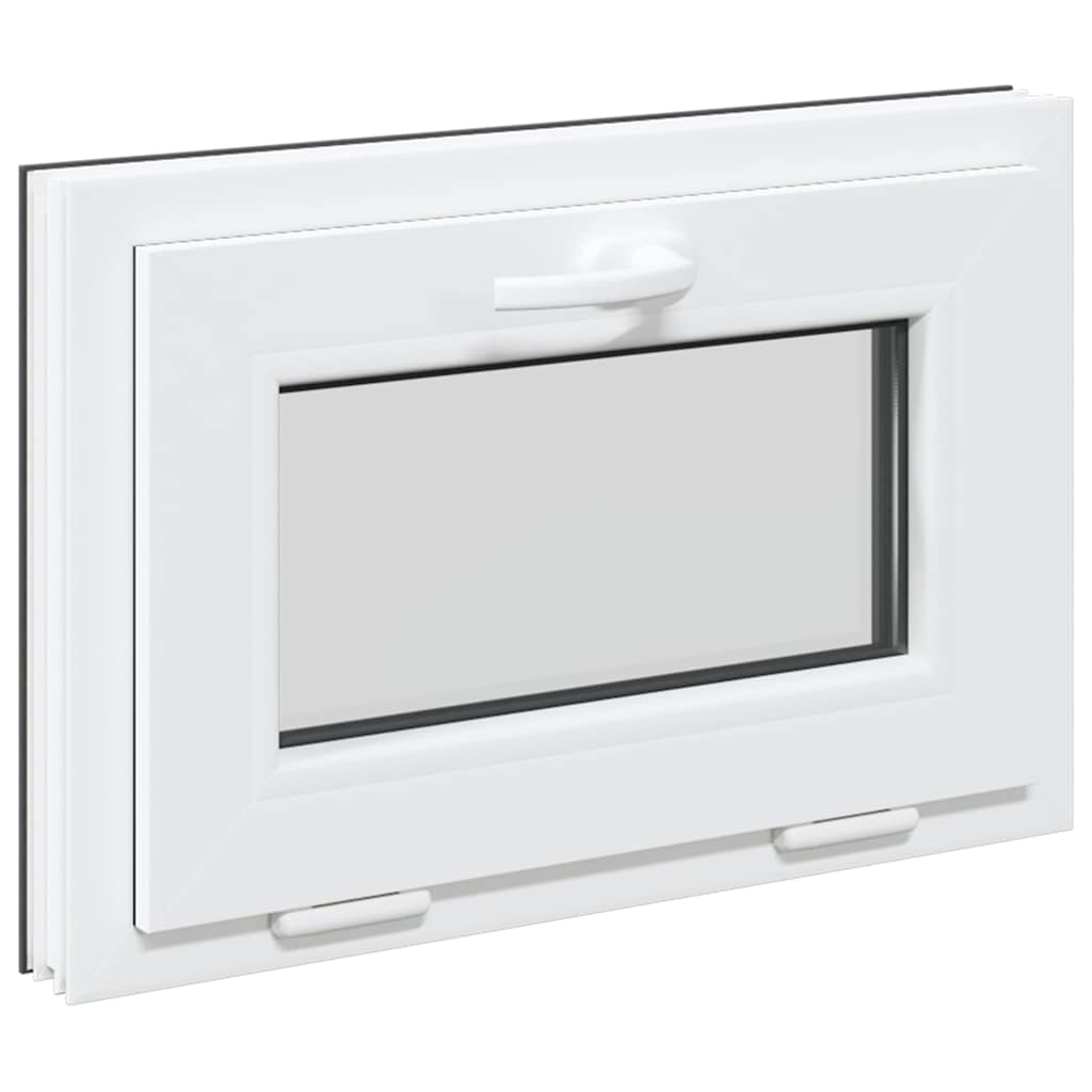 vidaXL Kellerfenster RISOR 60x40 cm Kipp 2-fach Verglasung Anthrazit - Image 4