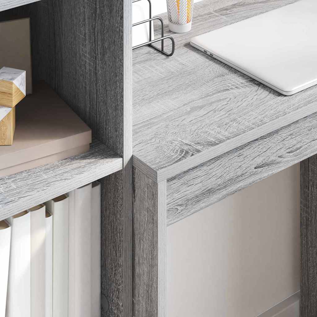 vidaXL Schreibtisch Graues Sonoma 70 x 40 x 76 cm - Image 4