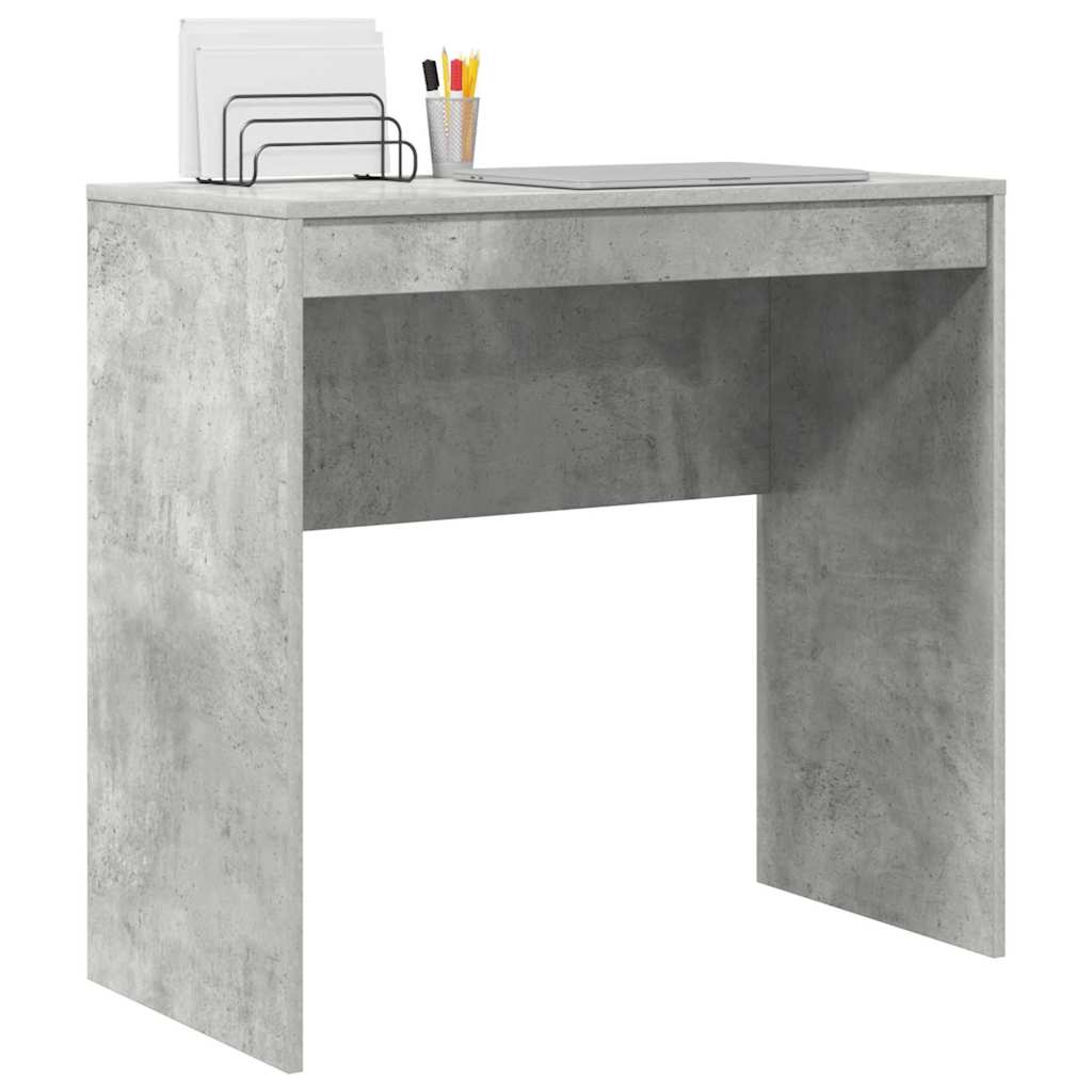 vidaXL Schreibtisch Beton Grau 80 x 40 x 76 cm - Image 3