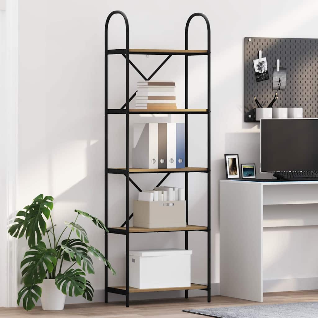 vidaXL Regal Artisan-Eiche 60 x 30 x 183 cm Holzwerkstoff