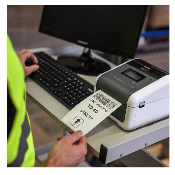 Brother TD-4550dnwb - Stampante Per Etichette - Termica Diretta - Rotolo (11,8 Cm) - Image 6