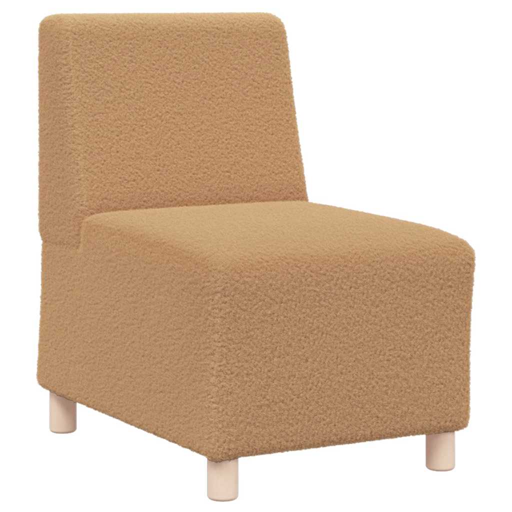 Unità Di Divano Modulare Senza Braccioli 3 Pcs Beige - Image 4