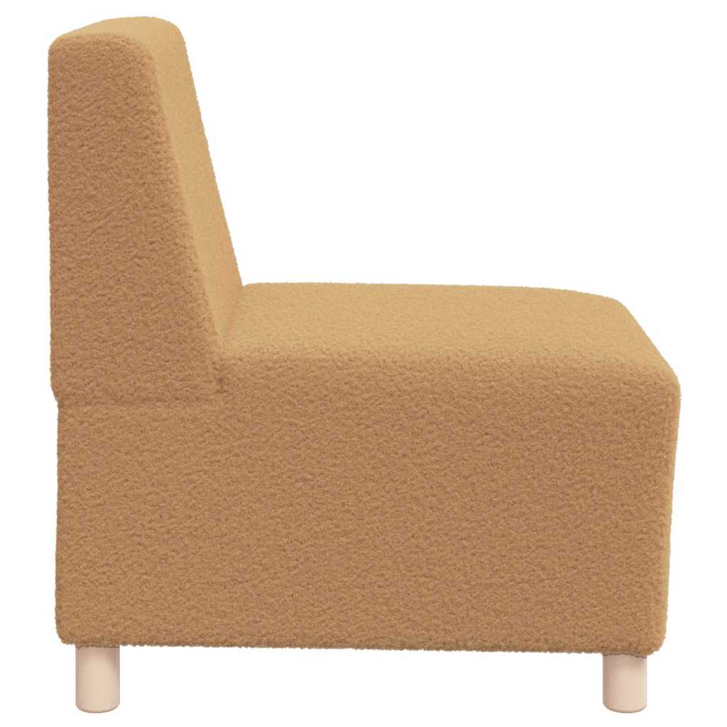 Unità Di Divano Modulare Senza Braccioli 3 Pcs Beige - Image 6