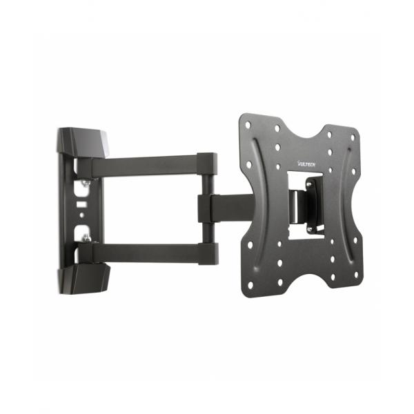 Vultech BtV-D2342lite - Staffa A Muro Con Snodo Per Tv 23/42"" - Max 30 Kg - Vesa 200