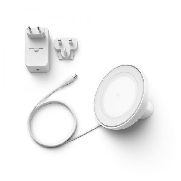 Philips Hue White & Color Ambiance, Bloom Lamp, 4th Generation - White, Bluetooth, Lavora Con Alexa, Google, Homekit - Image 3