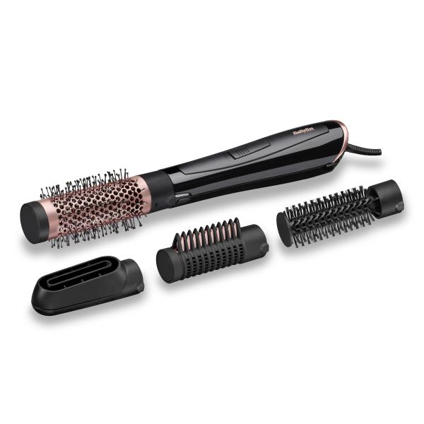 Babyliss Perfect Finish As126e - Spazzola Soffiante 1000w - 2 Temperature + Aria Fresca - Funzione Ionica - Volume Spazzola 38mm