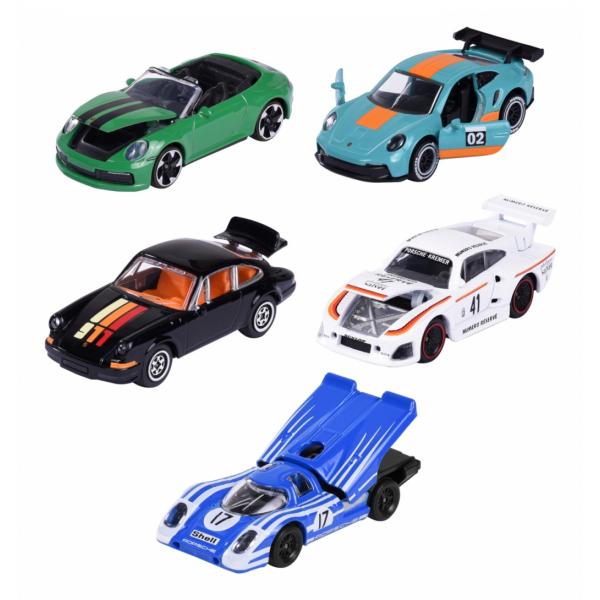 Majorette - Confezione Regalo Porsche Motorsport 5 Pezzi