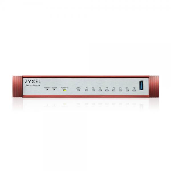 Zyxel Firewall Cons. 25 Utenti, Banda Fino A 3gb, 8p.gb Lan/wan, Desktop