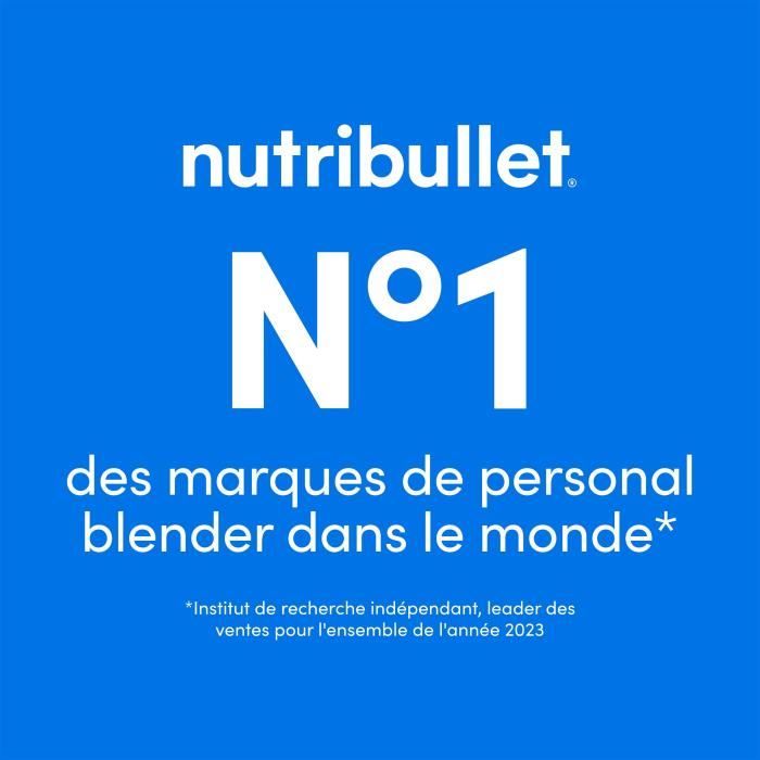 Frullatore Portatile - Nutribullet - Nbp003ma - 70w - 0,475l - Magenta - 1 Bottiglia Inclusa - Image 4