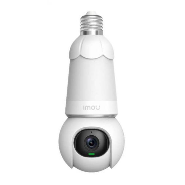 Imou Bulb Cam 2k Telecamera E27 Motorizzata Con Luce Led, Sirena E Smart Tracking. Visione Notturna