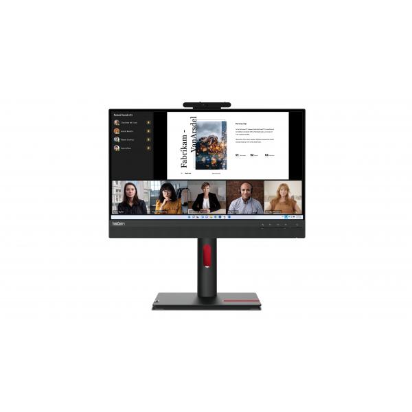 Lenovo Monitor 21,5 Led Ips 16:9 Fhd 6ms 250 Cdm, Pivot, Dp/hdmi, Webcam, Multimediale, TinY-IN-One