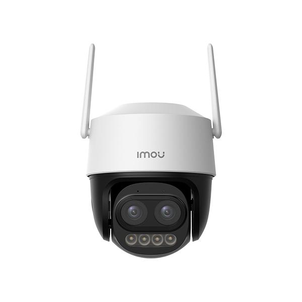 Imou Cruiser Z 3k, Telecamera Doppia Lente 5mp Con Pan 0-355 E Tilt 0-90, Zoom 12x, Visione Nottur