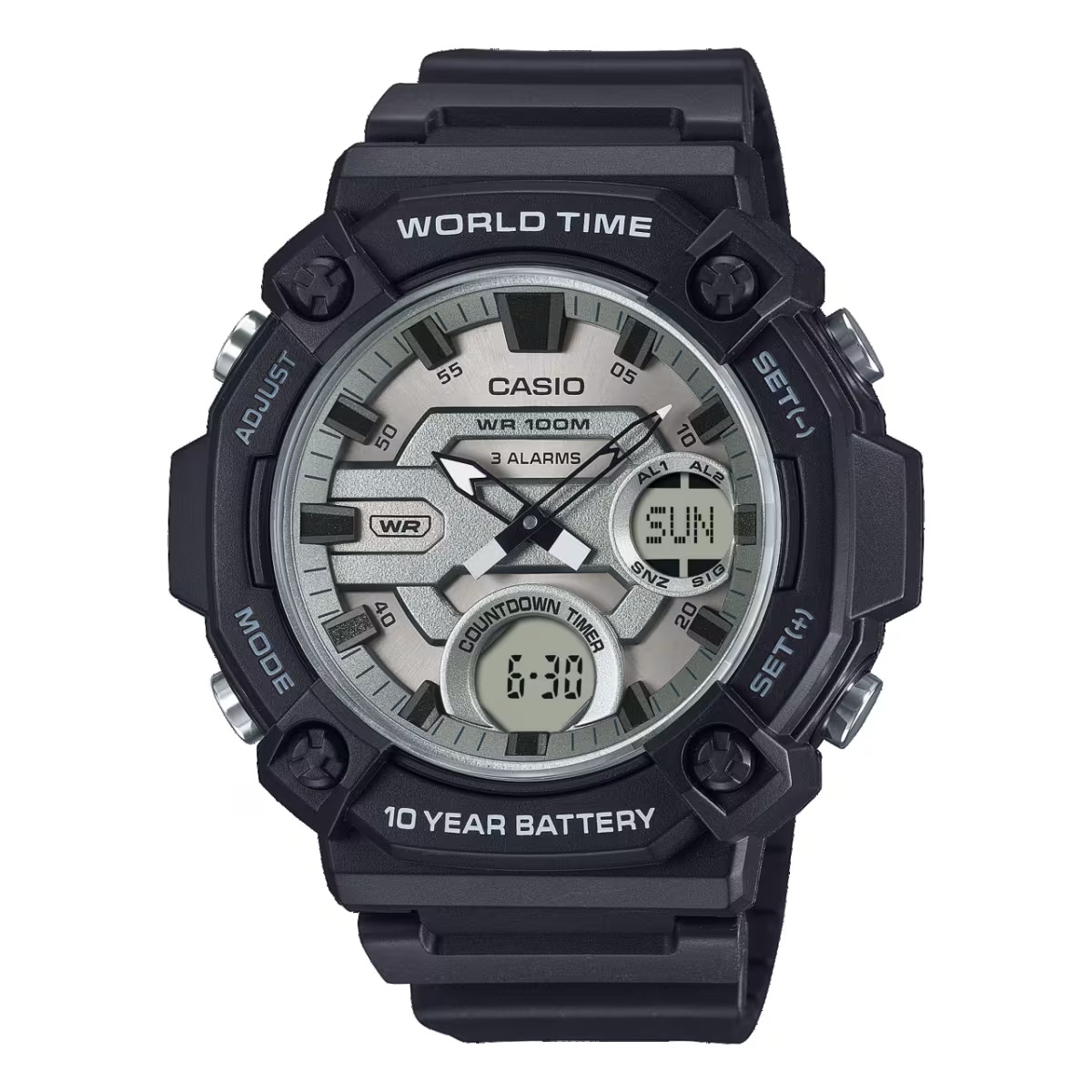 Casio Mod. Oversize 10 Year Battery