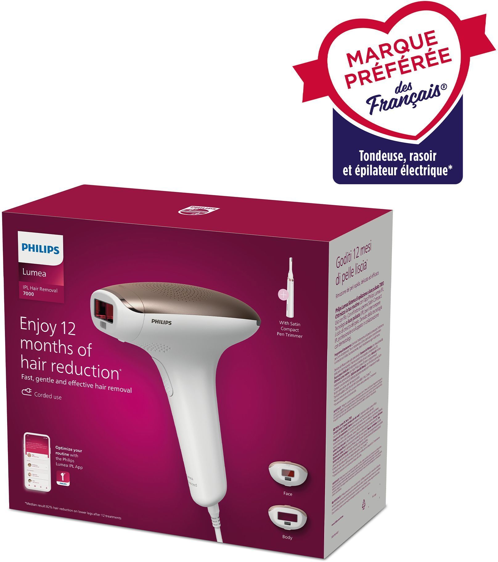 Dispositivo Di Epilazione Ipl Philips Bri921/00 Lumea Ipl Serie 7000