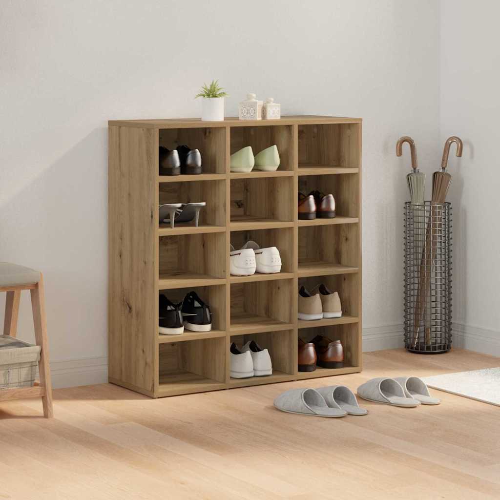 Mobile Per Scarpe Rovere Artigianale 77,5 X 30 X 83,5 cm - Image 4