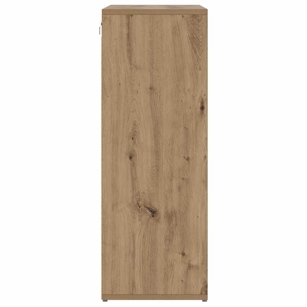 Mobile Per Scarpe Rovere Artigianale 77,5 X 30 X 83,5 cm - Image 6