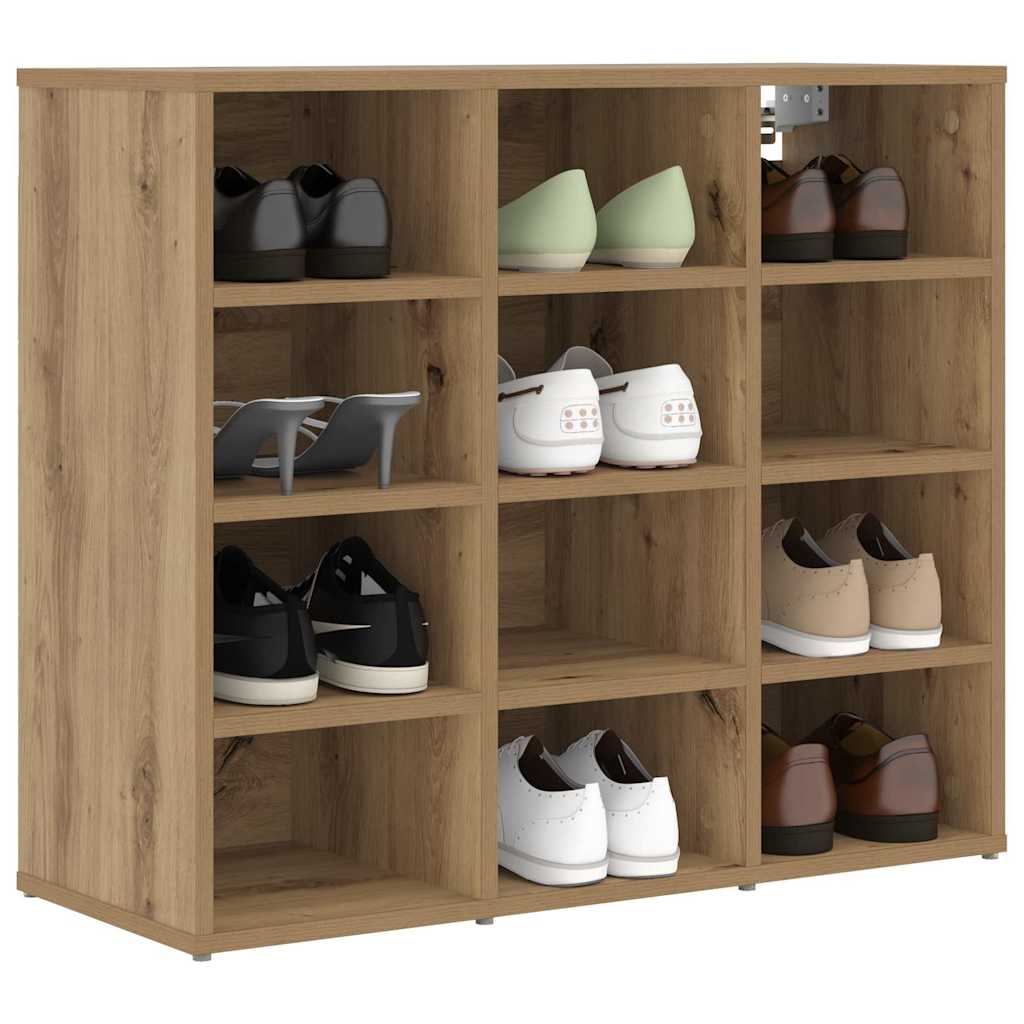 Mobile Per Scarpe Rovere Artigianale 77,5 X 30 X 67 cm - Image 3