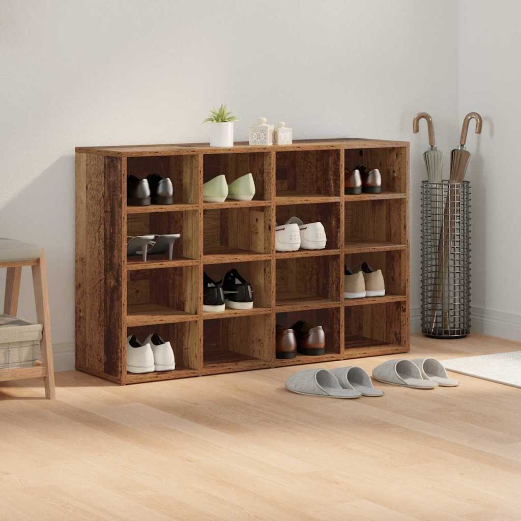 Mobile Per Scarpe Legno Vecchio 103 X 30 X 67 cm - Image 4