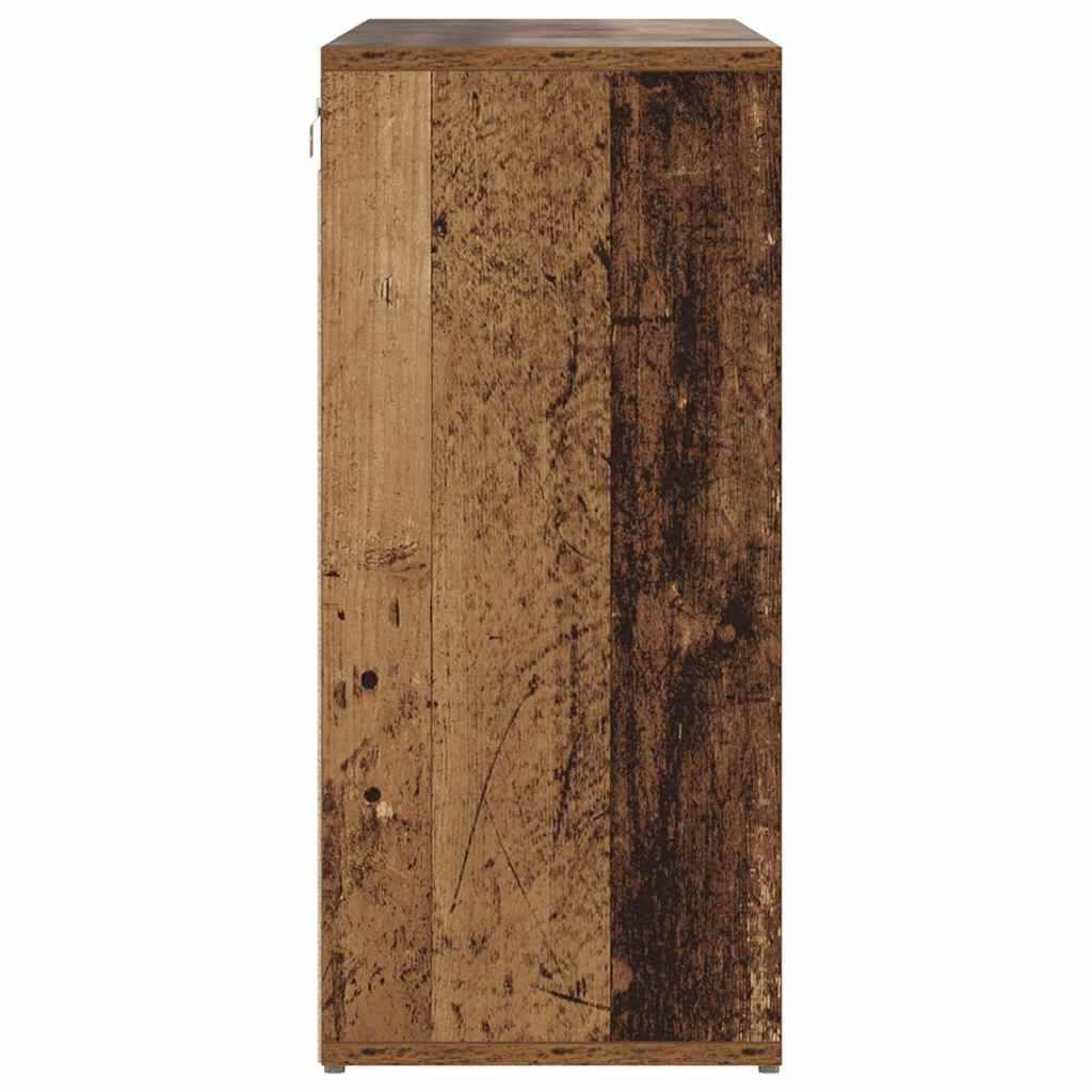 Mobile Per Scarpe Legno Vecchio 103 X 30 X 67 cm - Image 6