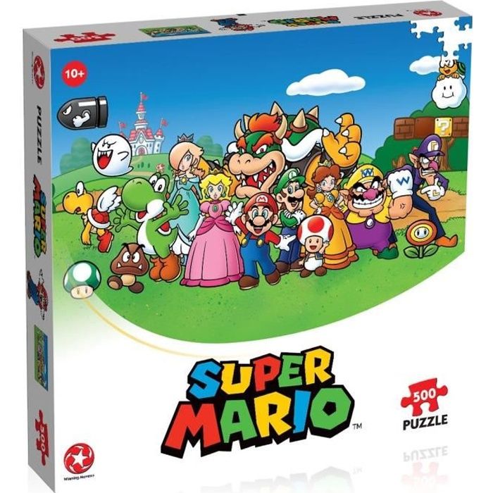 Puzzle Super Mario E Amici 500 Pezzi
