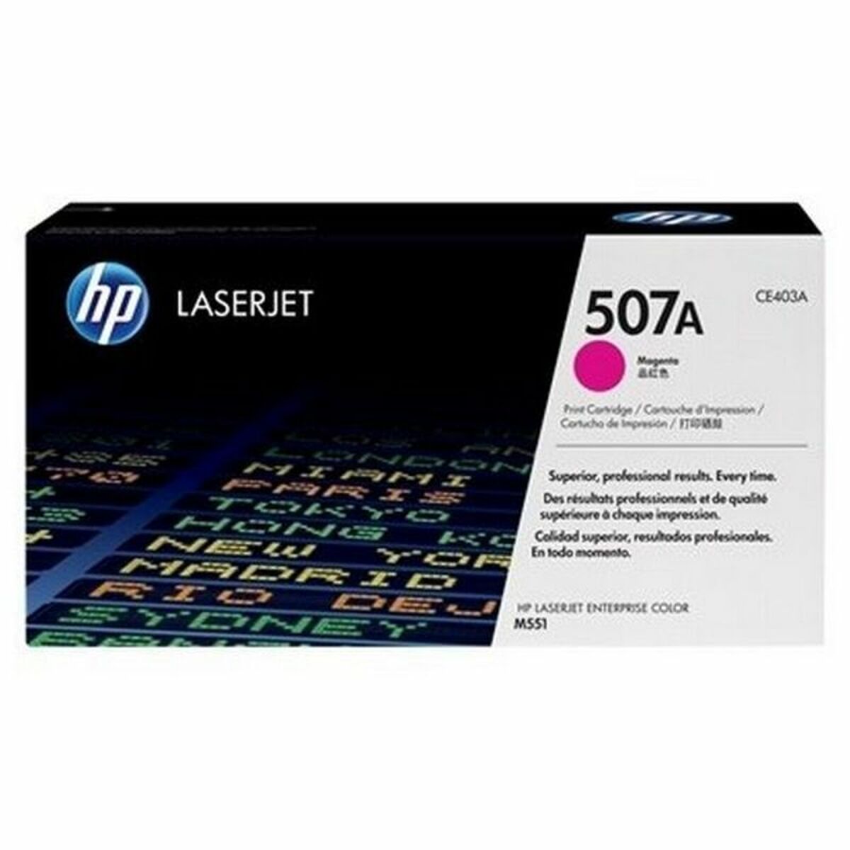 Toner Originale Hp 507a Magenta