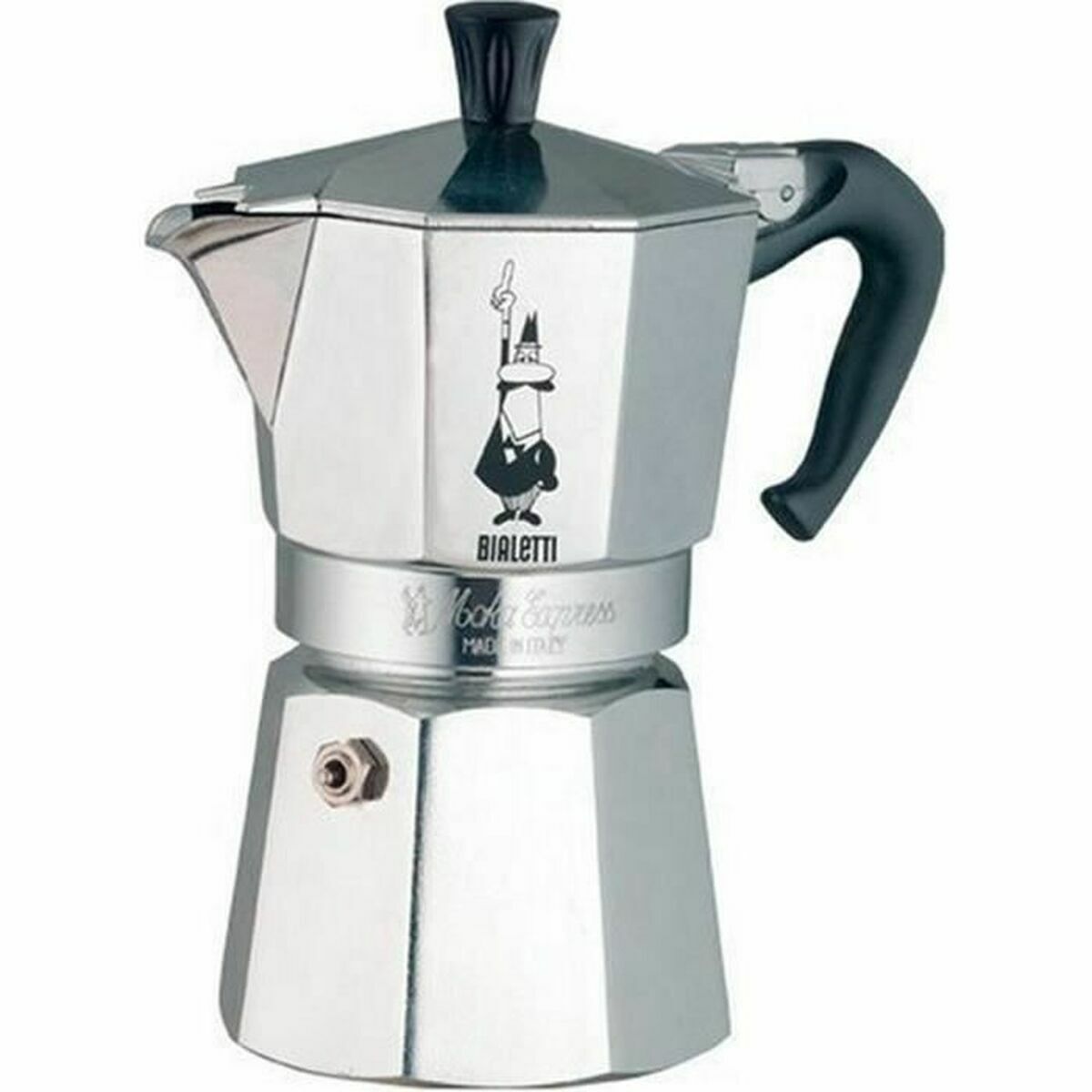 Caffettiera Italiana Bialetti 0001164 Argentato Alluminio