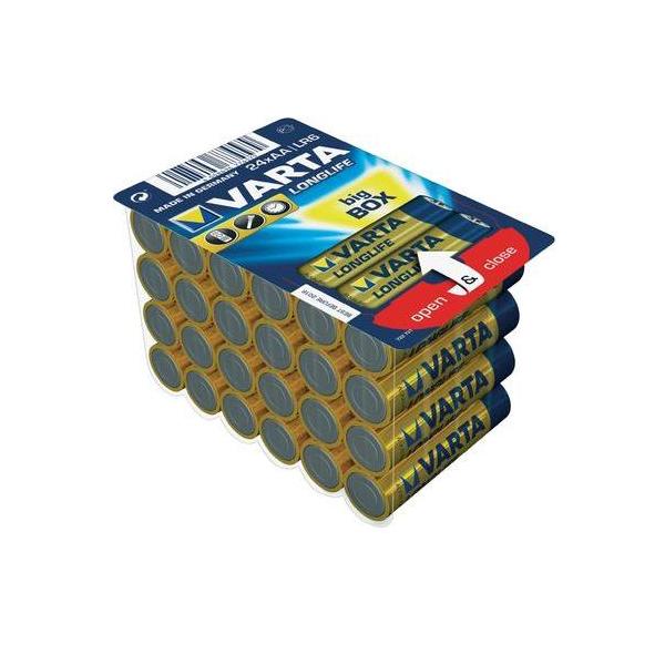 Varta Longlife - Batteria 24 X Aa / Lr6 - Manganese Alcalina