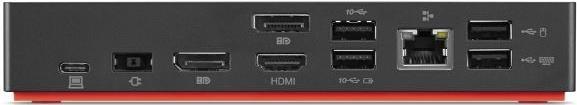 Lenovo Thinkpad UsB-C Dock Gen 2 - Dockingstation - UsB-C - Hdmi, 2 X Dp - 1gbe - 90 Watt - Südafrika (40as0090sa)