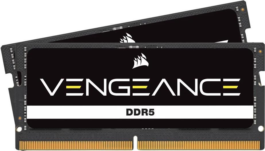 Corsair Vengeance - Ddr5 - Kit - 64 Gb: 2 X 32 Gb - So Dimm 262-Pin - 5200 Mhz / Pc5-41600 - Cl44 - 1.1 V