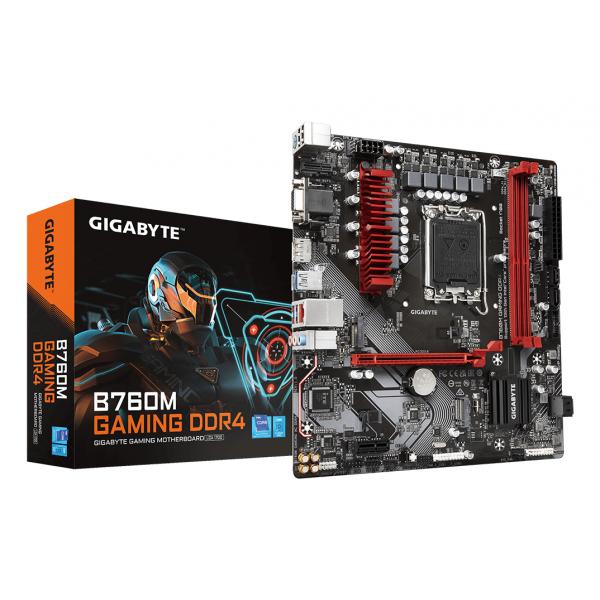 Gigabyte B760m Gaming Ddr4 Scheda Madre - Supporta Cpu Intel Core Di 14a Generazione, Vrm Digitale A 6+2+1 Fasi, Fino A 5333mhz Ddr4 [oc], 2xpcie 4.0