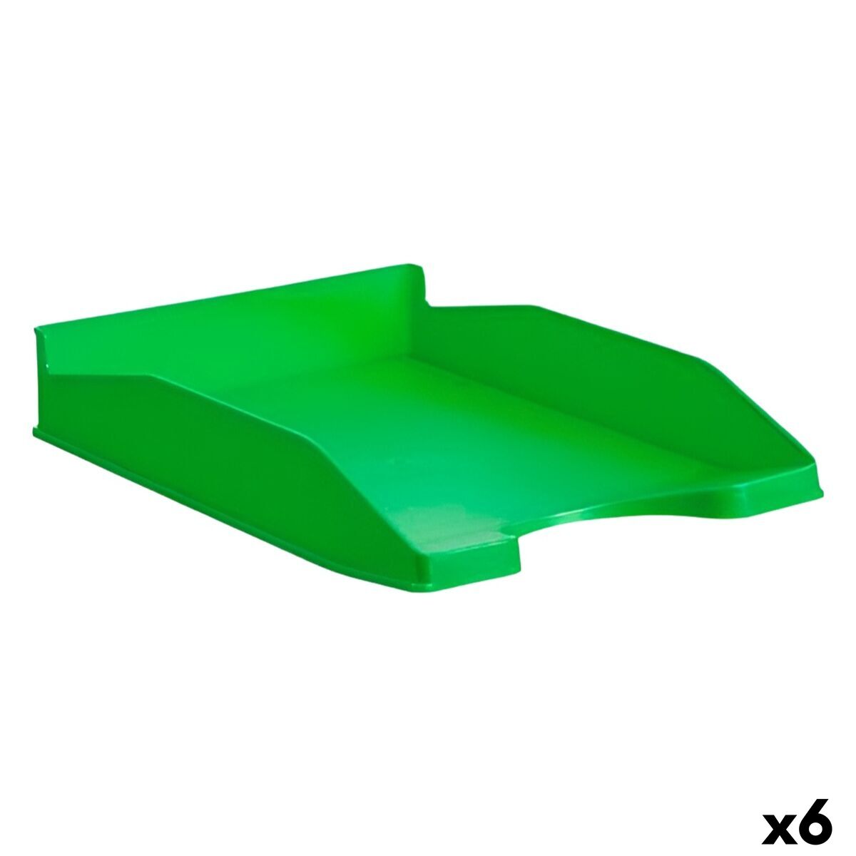 Vassoio Portadocumenti Archivo 2000 Verde A4 (6 Unità)
