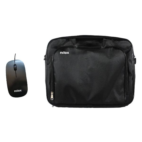 Valigetta per Portatile Nilox NXMOS4156BK Nero 15"