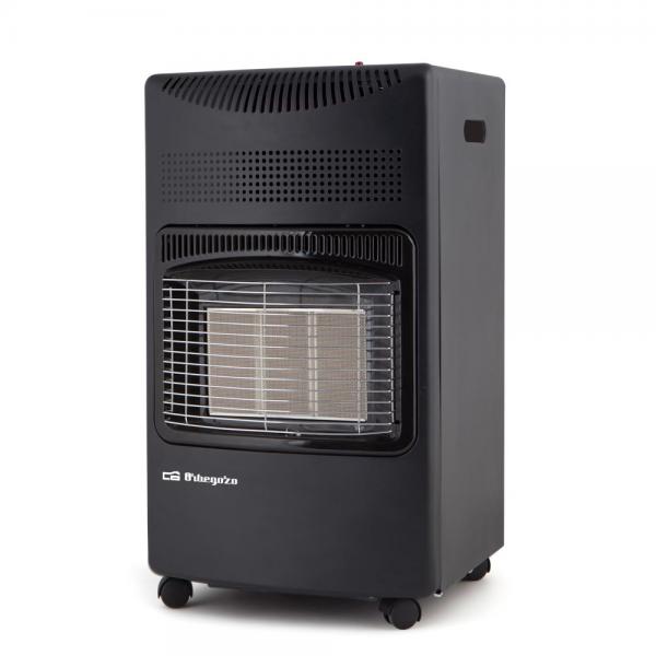 Stufa a Gas Orbegozo HCE 73 Nero 4200 W