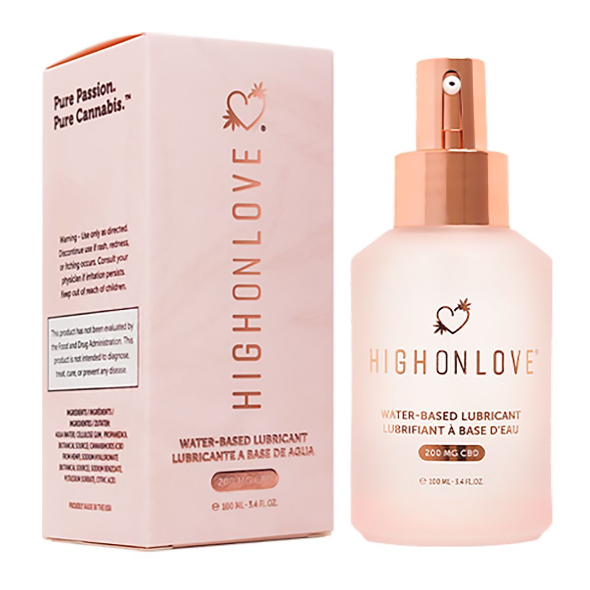 Lubrificante Highonlove Sin aroma 100 ml 1 Pezzi