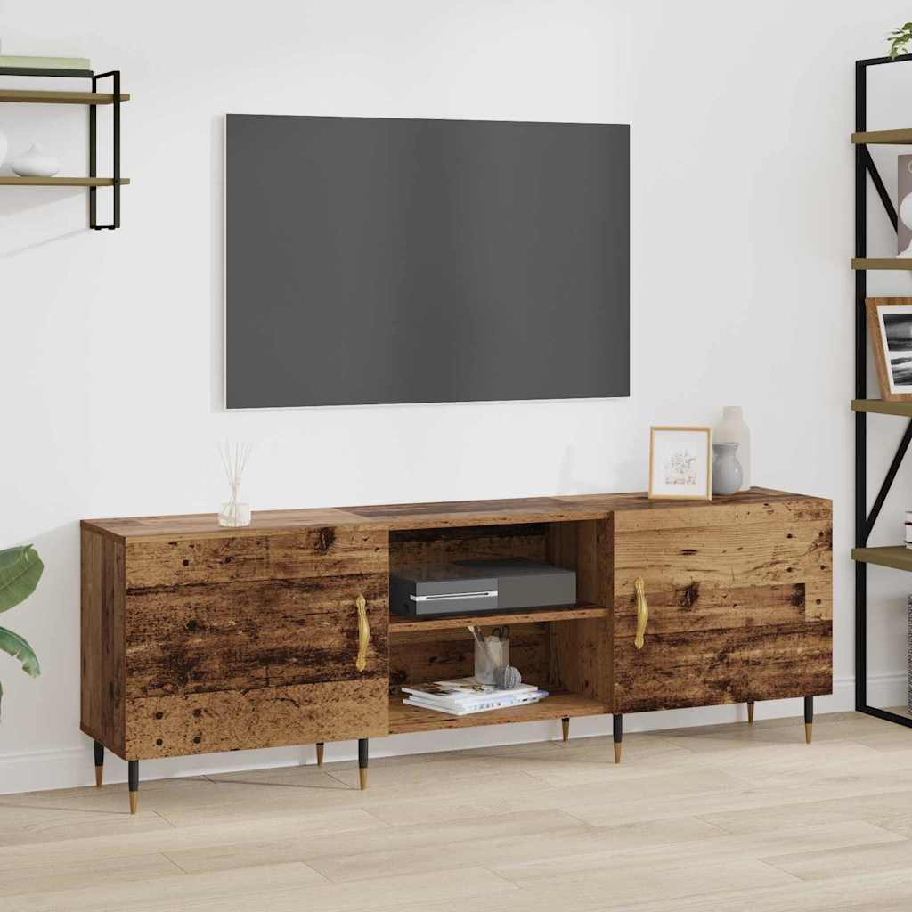 vidaXL Meuble TV Bois ancien 150 x 30 x 50 cm Bois d'ingénierie