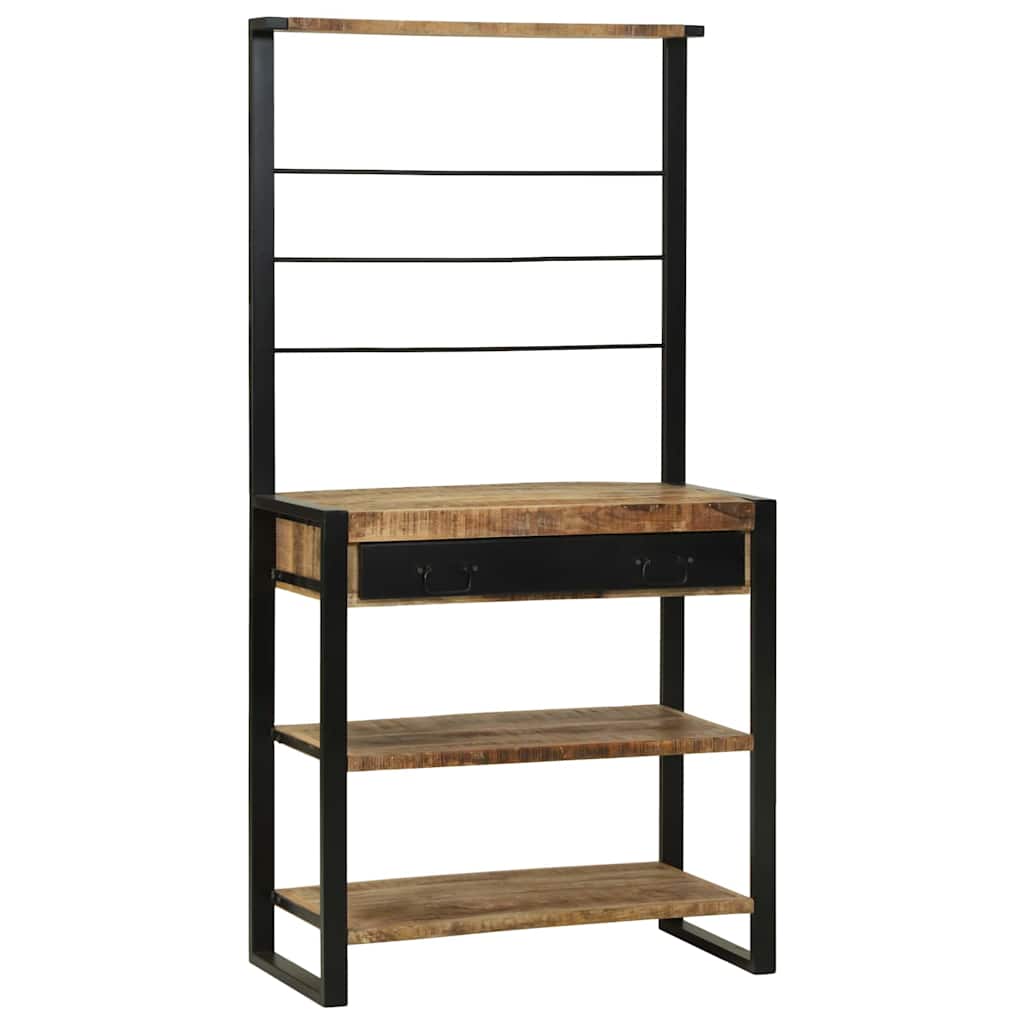 vidaXL Étagère de cuisine Marron 80 x 40 x 160 cm