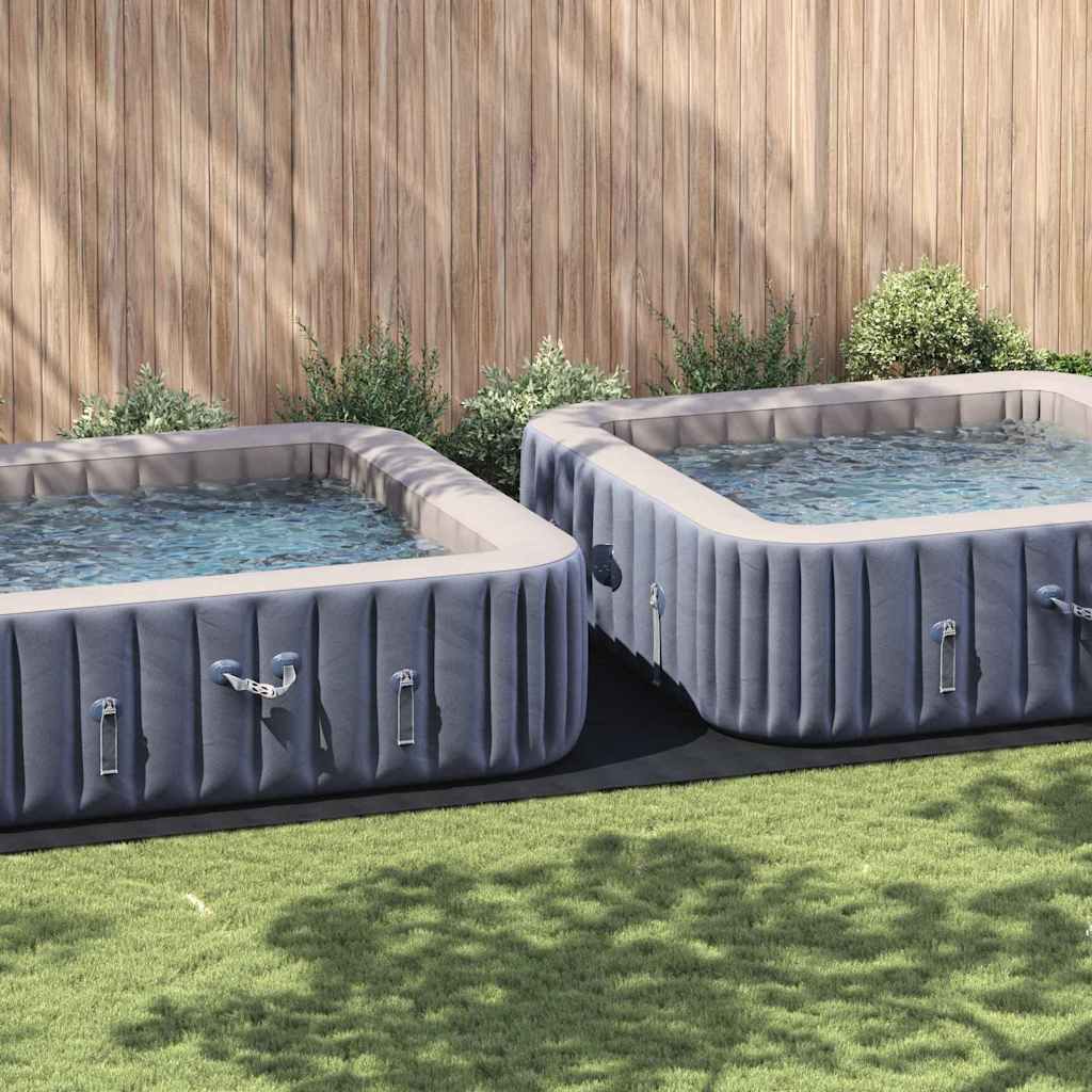 vidaXL Tapis de piscine Noir 820 x 420 cm Géotextile en polyester
